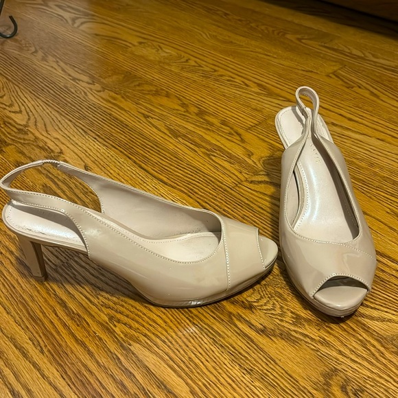 Kelly & Katie Shoes - Tan heels